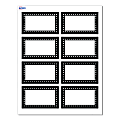 Avery® Print-To-The-Edge Cards With Sure Feed®, S00-D28-PRMWC10, 2" x 3-1/2", Matte White, Preprinted Black & White Polka Dots Design, Pack Of 80 1 thumbnail image