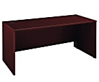 Bush Business Furniture Components Office Desk 66"W x 30"D, Mahogany, Standard Delivery