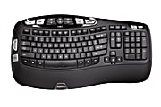 Logitech® K350 Wireless Full-Size Keyboard, Black, 920-001996 1 thumbnail image