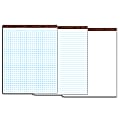 TOPS™ Easel Pads, 27" x 34", White Paper With 1" Squares, 50 Sheets, Box Of 2
