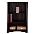 Realspace® Dawson 3-Shelf Bookcase, Cinnamon Cherry