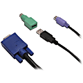 Avocent PS2/USB KVM Cable with USB to PS/2 Adapter - 9ft 1 thumbnail image