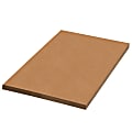 Partners Brand Corrugated Sheets, 22" x 18", Kraft, Pack Of 50
