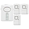 Jasco GE 51107 Wireless Alarm System Kit - 120 dB - Audible - White