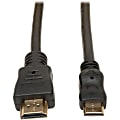 Tripp Lite HDMI To Mini HDMI Cable With Ethernet Digital Video / Audio Adapter, 3' 1 thumbnail image