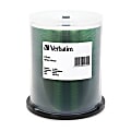 Verbatim CD-R 700MB 52X Shiny Silver Silk Screen Printable - 100pk Spindle - 700MB - 100 Pack 1 thumbnail image