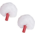 Unger Toilet Bowl Brush Replacement Brush Heads - Nylon Bristle - 9.8" Overall Length - 10 / Carton - White 1 thumbnail image