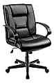 Realspace® Ruzzi Mid-Back Manager's Chair, Black, BIFMA Compliant