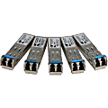 Omnitron Fast Ethernet Single-Fiber SFP Module BiDi Multimode 5km - 1 x 100BASE-BX-D (1550/1310) Fiber Optical Transceiver 1 thumbnail image