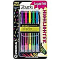 Zebra® Zazzle® Fluorescent Highlighters, Assorted Fluorescent Colors, Pack Of 5 1 thumbnail image