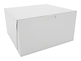 Southern Champion Bakery Box, 10X10X5.5, White, 100/Case