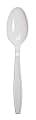 Solo® Guildware Extra-Heavy Teaspoons, White, Case Of 1,000