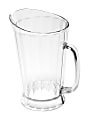 Rubbermaid Commercial 60 oz. Bouncer II Pitcher - Dishwasher Safe - Clear - Polycarbonate Plastic Body - 1 Each