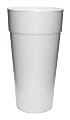 Dart Insulated Foam Cups, 24 Oz, White, 20 Cups Per Bag, Carton Of 25 Bags 1 thumbnail image