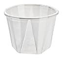 Solo Cup Treated Paper Souffle Portion Cups, 1 Oz, White, 20 Bags of 250 Cups, Case Of 5,000 Cups