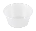 Dart Polystyrene Portion Cups, 2 Oz, Translucent, 250 Cups Per Bag, Case Of 10 Bags 1 thumbnail image