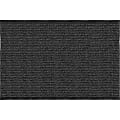 Realspace® Tough Rib Floor Mat, 4' x 6', Charcoal