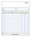 Adams® Carbonless Sales Order Book, 8 3/8" x 10 11/16, 2-Part, White/Canary 1 thumbnail image