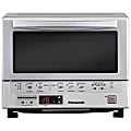 Panasonic FlashXpress Toaster Oven with Double Infrared Heating - 0.24 ft³ Capacity - 1300 W - Toast, Bagel, Reheat, Waffle - Silver 1 thumbnail image