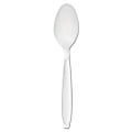 Dart® Reliance™ Mediumweight Cutlery, Teaspoon, White, Carton Of 1,000