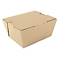 SCT® ChampPak™ Carryout Boxes, 3 1/2"H x 4 3/8"W x 2 1/2"D, Brown, Pack Of 450 Boxes 1 thumbnail image