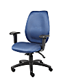 Boss Multi-Tilter High-Back Chair, Blue/Black
