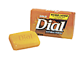 Dial Antibacterial Bar Soap - 2.50 oz - Bacteria Remover - Hand, Skin - Antibacterial - White - Rich Lather, Deodorize - 200 / Carton 1 thumbnail image