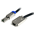 StarTech.com 1m External Serial Attached SCSI SAS Cable - SFF-8470 to SFF-8088 1 thumbnail image