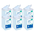 Scott Foam Hair & Body Wash - Fresh Scent - 33.8 fl oz (1000 mL) - Hair, Body - Blue - Residue-free - 6 / Carton 1 thumbnail image