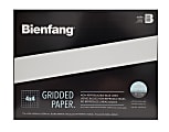 Bienfang® Gridded Paper™ Pad, 17" x 22", 100 Pages, White/Blue