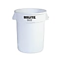 Rubbermaid Commercial Brute 32-Gallon Vented Container, 27.3" x 21.9", White 1 thumbnail image