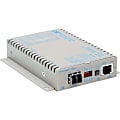 Omnitron iConverter T1/E1 Fiber Media Converter RJ48 LC Multimode 5km - 1x T1/E1; 1x LC Multimode; Wall-Mount Standalone; Univ. AC Powered - 8706-0-E 1 thumbnail image