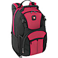 SwissGear® Sherpa Backpack With 16" Laptop Pocket, Red/Black 1 thumbnail image