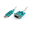 StarTech.com USB to Serial Adapter - Prolific PL-2303 - 3 ft / 1m - DB9 (9-pin) - USB to RS232 Adapter Cable - USB Serial 1 thumbnail image