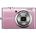 Nikon Coolpix S570 Point & Shoot Digital Camera - Pink