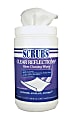 Scrubs Clear Reflections Glass Cleaner Wipes, 90 Wipes Per Tub, Case Of 6 Tubs