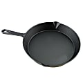 Gibson Home General Store Addlestone Pre-Seasoned Cast Iron Frying Pan, 10", Black