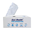Get Reddi Food and Poly Bag, 10 inches x 8 inches x 24 inches, 22 Quart, 0.85 mL, Clear, 500 food bags per Case, Sold by the Case 1 thumbnail image