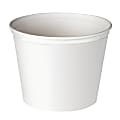 Dart Double-Wrapped Paper Buckets, 165 Oz, White, Pack Of 100 Buckets 1 thumbnail image
