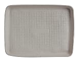 Chinet® StrongHolder Rectangular Molded Fiber Food Trays, 9" x 12", Beige, Pack Of 250 Trays