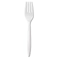 GENERAL PAPER Individually Wrapped Mediumweight Forks, White, Pack Of 1,000 1 thumbnail image