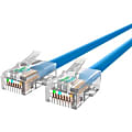 Belkin CAT6 Ethernet Patch Cable, RJ45, M/M A3L980-09-BLU - 9 ft Category 6 Network Cable for Network Device, Notebook, Modem, Router - First End: 1 x RJ-45 Male Network - Second End: 1 x RJ-45 Male Network - 128 MB/s - Patch Cable