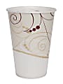 Solo Cup Waxed Paper Cups - 7 fl oz - 2000 / Carton - Beige - Paper - Milk Shake, Smoothie
