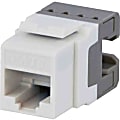 DataComm Cat 6 Data Jack 10 Pack - 10 Pack - 1 x RJ-45 Network Female - White 1 thumbnail image
