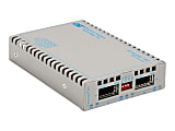 Omnitron iConverter XG+ - Media converter - SONET/SDH, 10 GigE, 10Gb Fibre Channel - XFP / XFP 1 thumbnail image