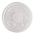 Dart® Plastic Cold Cup Lids, Fits 10 oz Cold Cups, Translucent, 100/Pack, 10 Packs/Carton 1 thumbnail image
