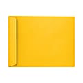 LUX Open-End 9" x 12" Envelopes, Peel & Press Closure, Sunflower Yellow, Pack Of 500