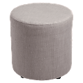 Lorell® Collaborative Seating Cylinder Ottoman, Fabric, Slate 1 thumbnail image