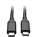 Tripp Lite 3ft USB 3.1 Gen 1.5 Gbps Cable USB Type C USB-C to USB-C M/M, U420003 1 thumbnail image