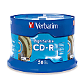 Verbatim LightScribe 52x CD-R Media - 700MB - 50 Pack